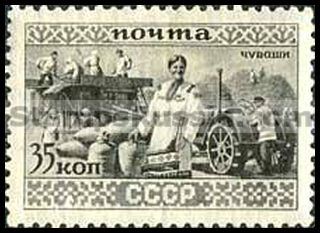 Russia stamp 431 - Russia Scott nr. 509