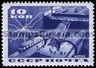 Russia stamp 497 - Russia Scott nr. 552