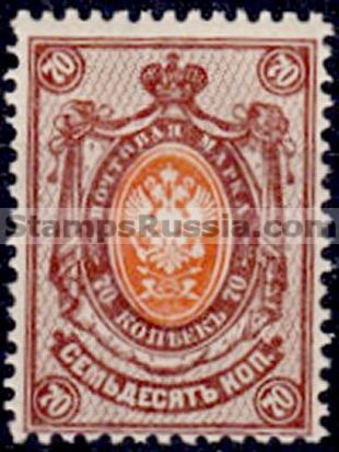 Russia stamp 77 - Yvert nr 74